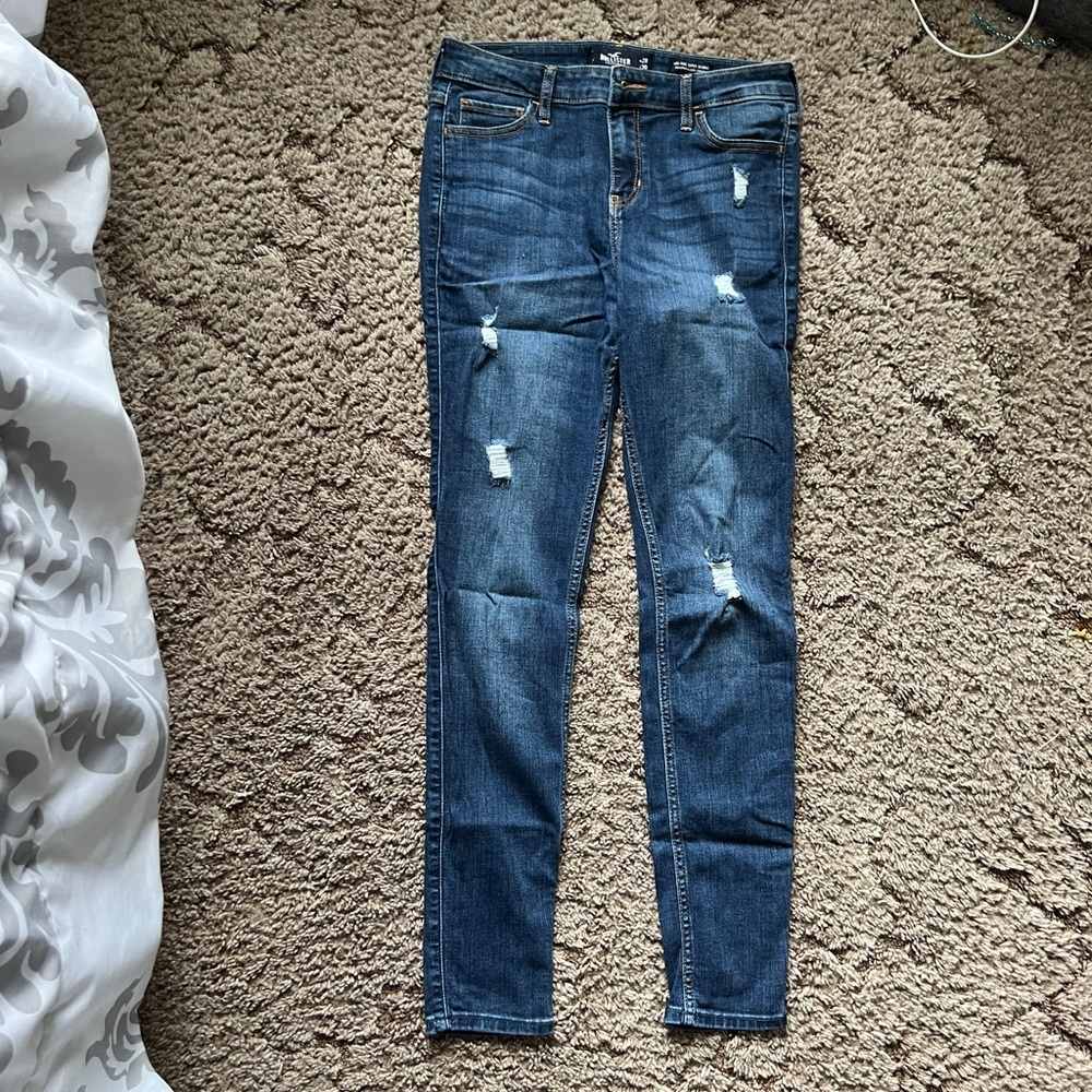 Hollister Mid Rise Super Skinny Jeans